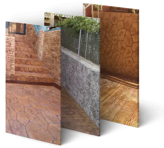 Hormigón impreso Vertical Zamora