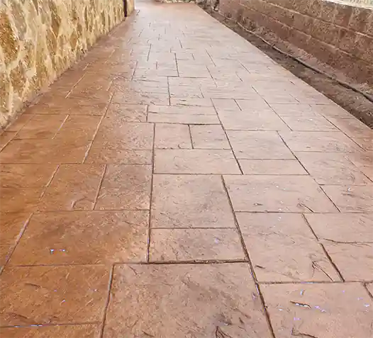 Hormigón impreso Obra en Benavente
